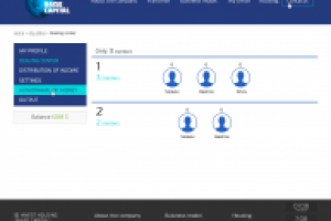 raisecapitall.com личный кабинет (редизайн и правки функционала)