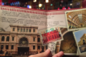 Новогоднее меню (посвященное Хошиминскому главпочтамту)