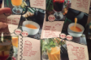 Новогоднее меню (посвященное Хошиминскому главпочтамту)