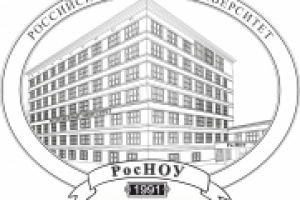 Отрисовка академического логотипа института РосНОУ