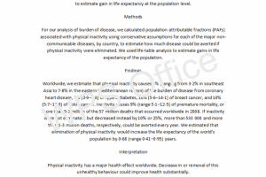 Перевод одной из статей журнала "Lancet"