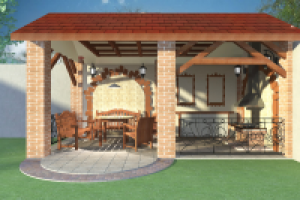 летняя веранда