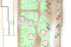 дворик восточного кафе