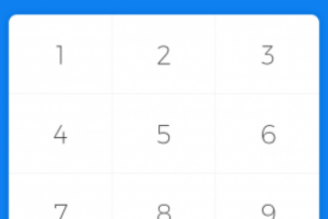 Дизайн вода пинкода