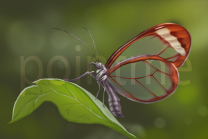 стклянная бабочка