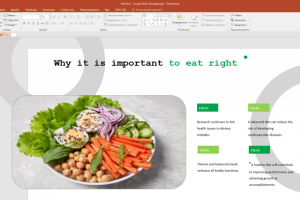 Презентация о правильнои питании