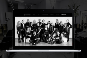 Корпоративный сайт студии красоты Стилистика