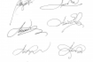 разработка подписи