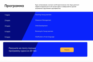 Курс для преподавателей английского языка