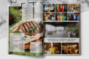 меню для ресторана "La Terrazza" Россия, г. Белгород