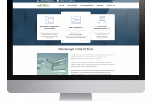Дизайн сайта Native Lab
