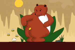 Медведь и мед