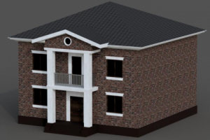 3D модель дома