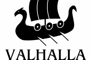 Логотип для ресторана в стиле викингов