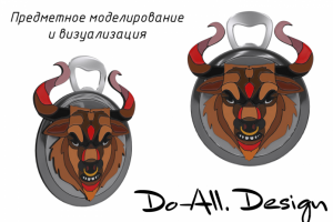 Моделирование и визуализация открывалки