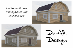 Подбор декора фасада частного дома