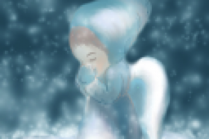 Зимний ангелок