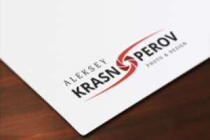 Разработка логотипа для фотографа Алексея Красноперова