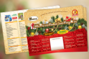 Листовка для сети кондитерских отделов Баско