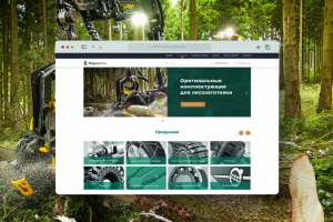 Дизайн сайта компании Форестком