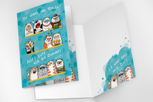 Иллюстрация для открытки