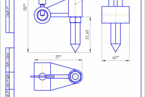 Суппорт чертильный