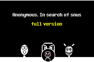 Anonymous. In search of snus OST