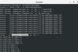 Парсер геолокационных данных Open Street Map