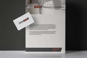 Айдентика для бренда спортивного инвентаря