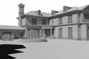 Усадьба в Тамбове. 3D модель