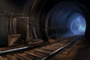 Тунель "Метро2033"