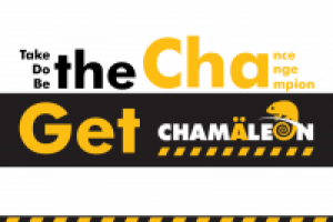 плакат chamaleon