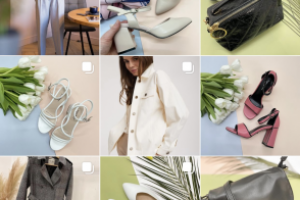 Визуальное оформление для женской одежды