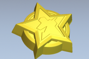 Декоративная звезда