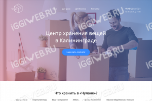 Визитка на WP