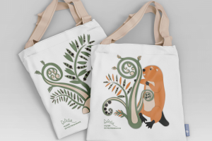 папоротник  и бобр БОР