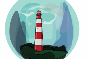 Иллюстрация Маяк