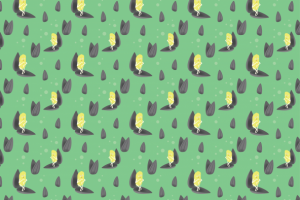 Паттерн обои принт Семечки