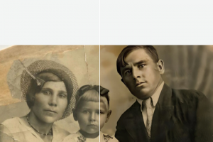 Улучшение качества старой фотографии