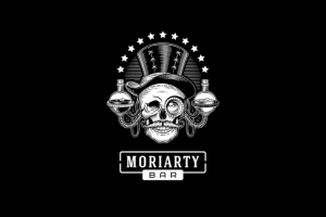 Логотип бара Moriarty