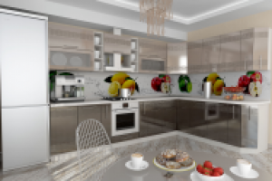 Кухня угловая