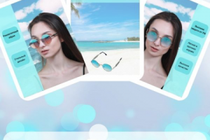 Инфографика для солнечных очков