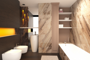 Санузел мраморный