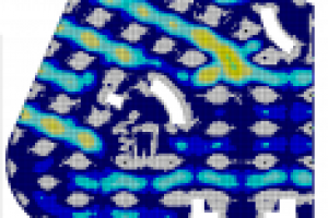 Расчет несущей способности плиты (Scad)