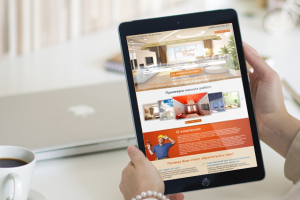 «Suspended Ceiling» - натяжные потолки,  Landing Page, Лендинг