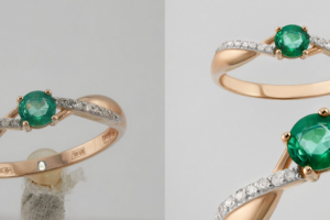 Ювелирная ретушь, до и после