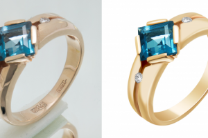 Обтравка и ретушь фотографий ювелирных изделий