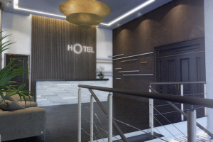 Отель. Ресепшн (3 этаж)