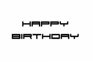 День рождения!