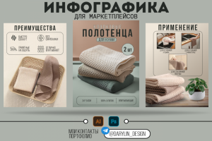 Хлопковое полотенца